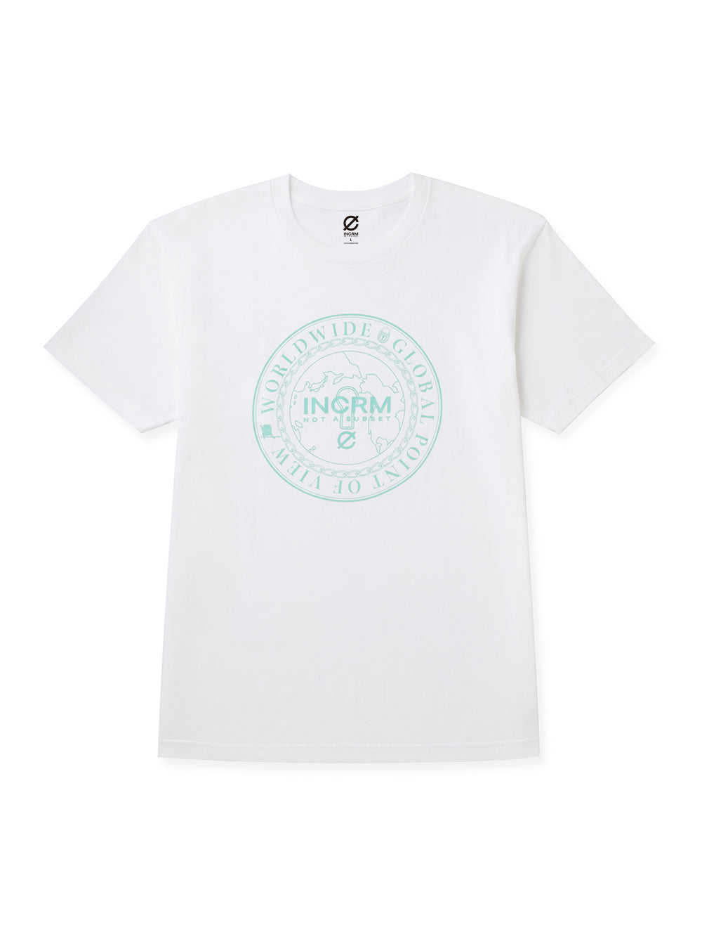 T-shirt World Wide White
