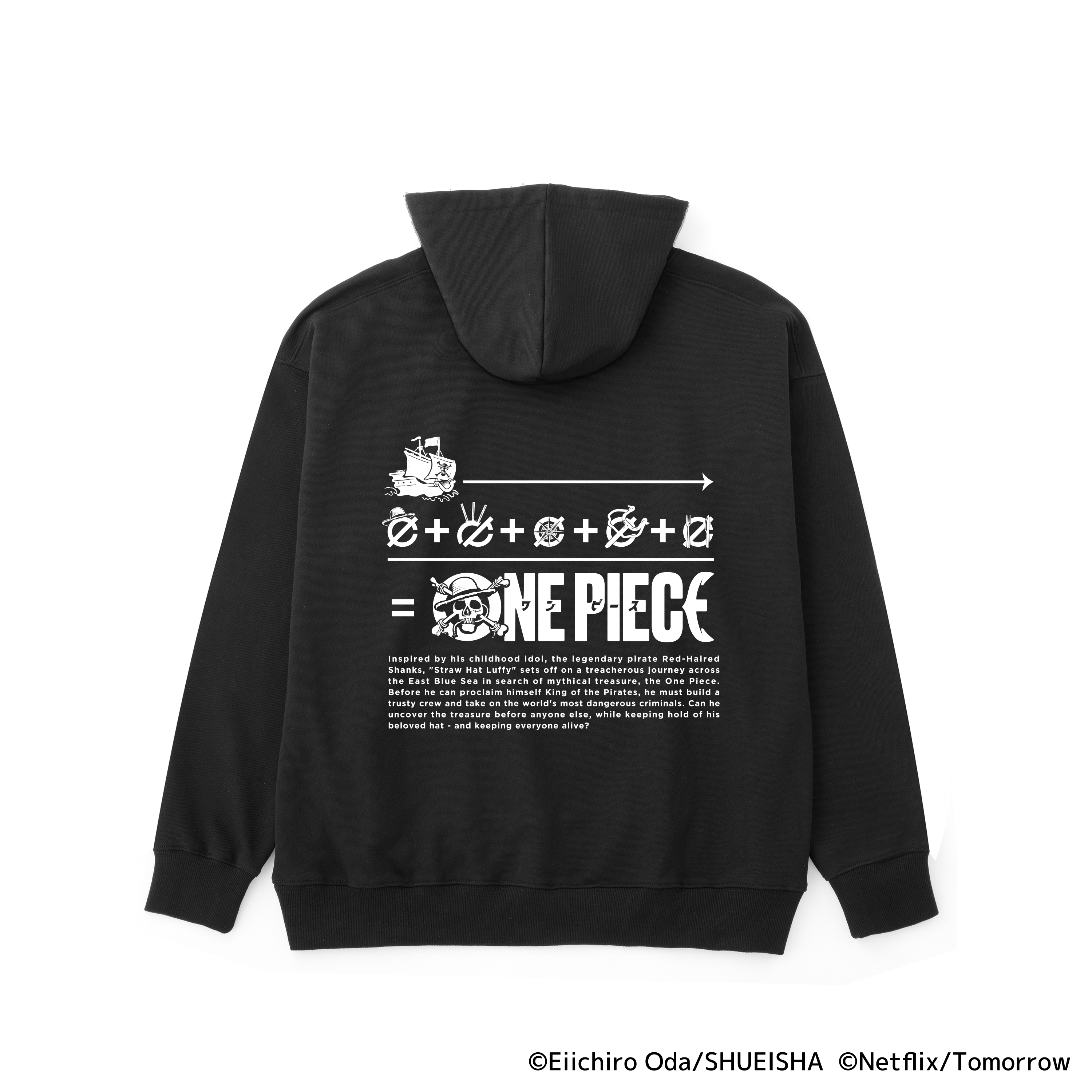 GRAND LINE HOODIE BLACK
