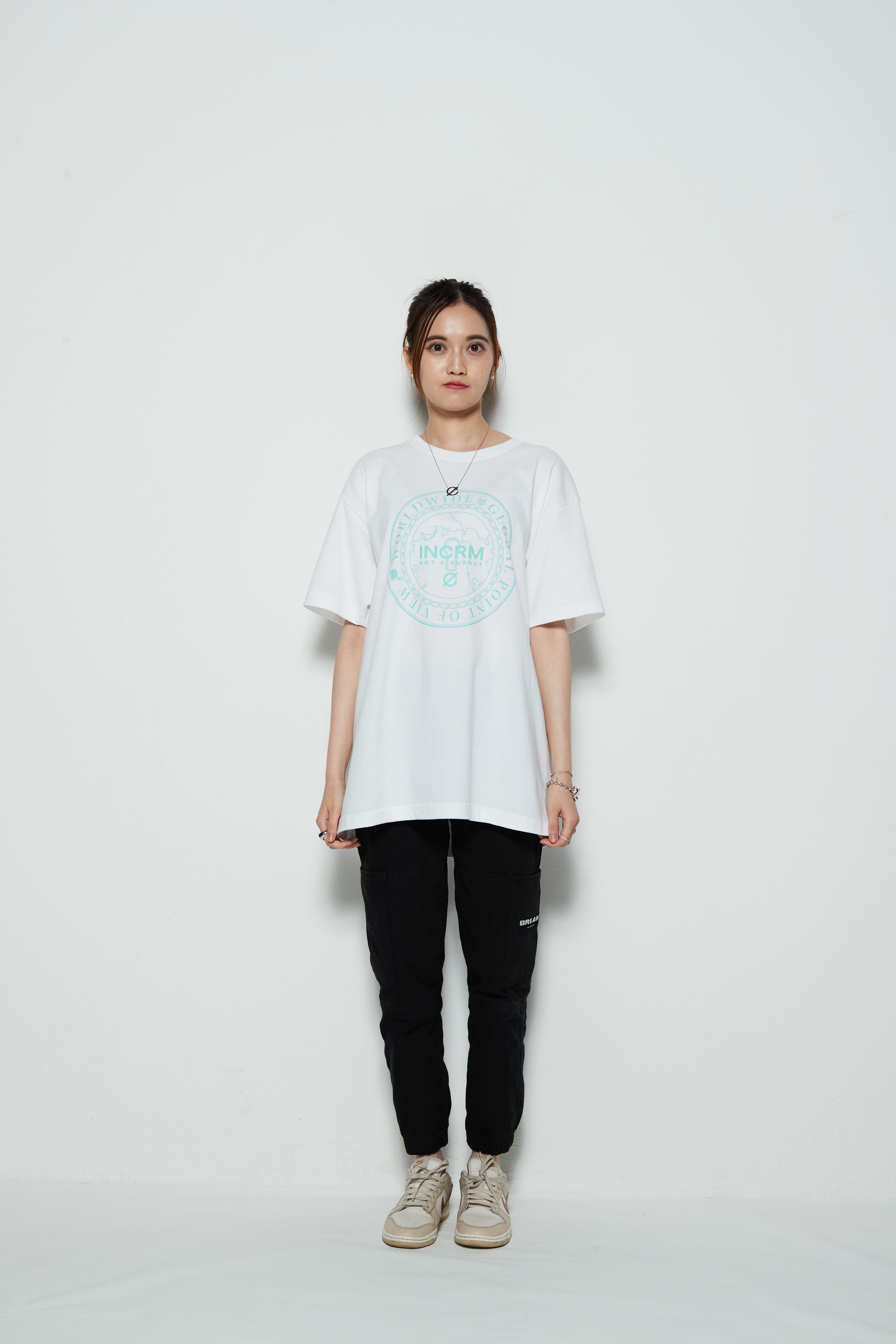 T-shirt World Wide White