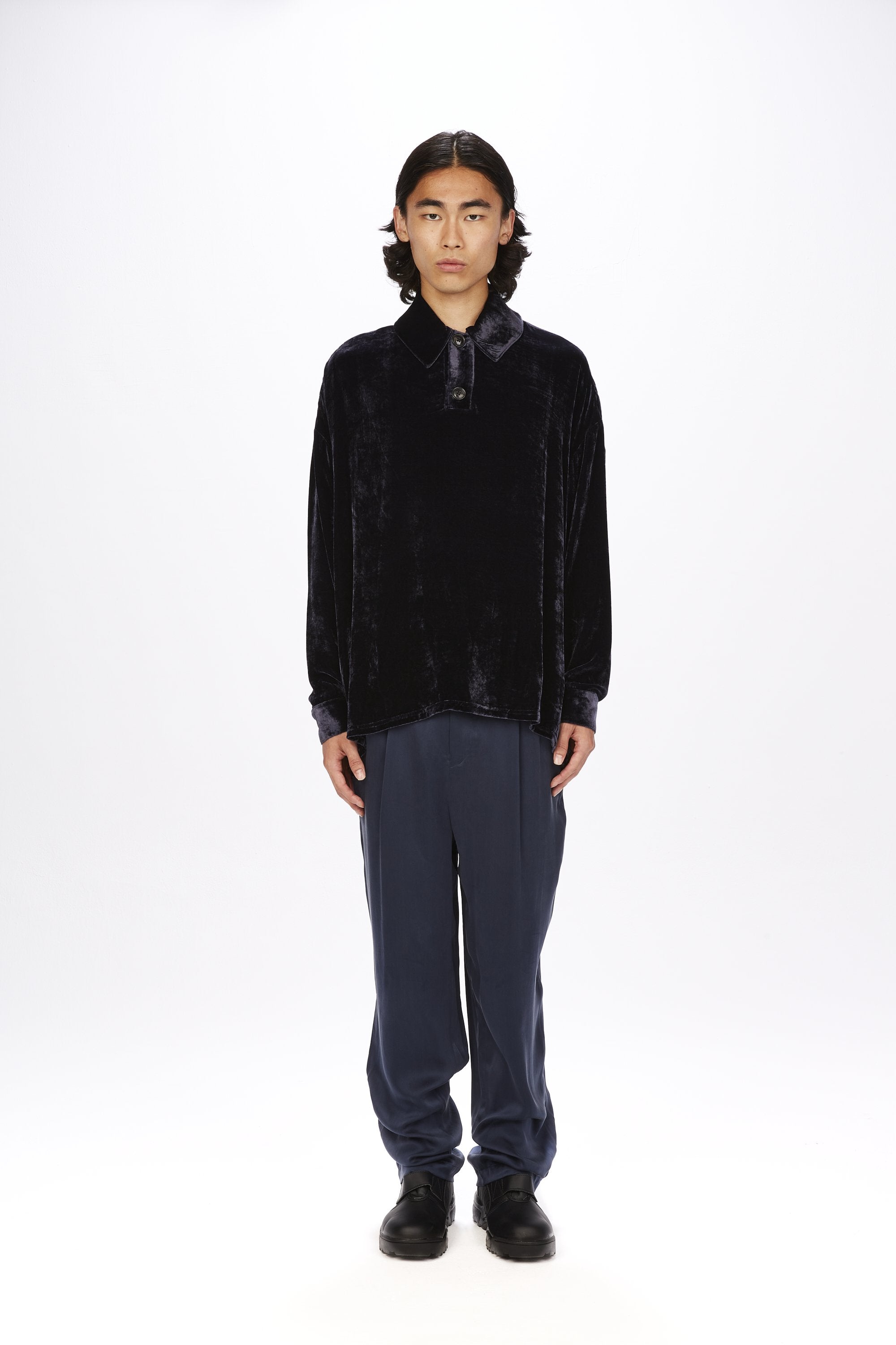 L/S Polo衬衫