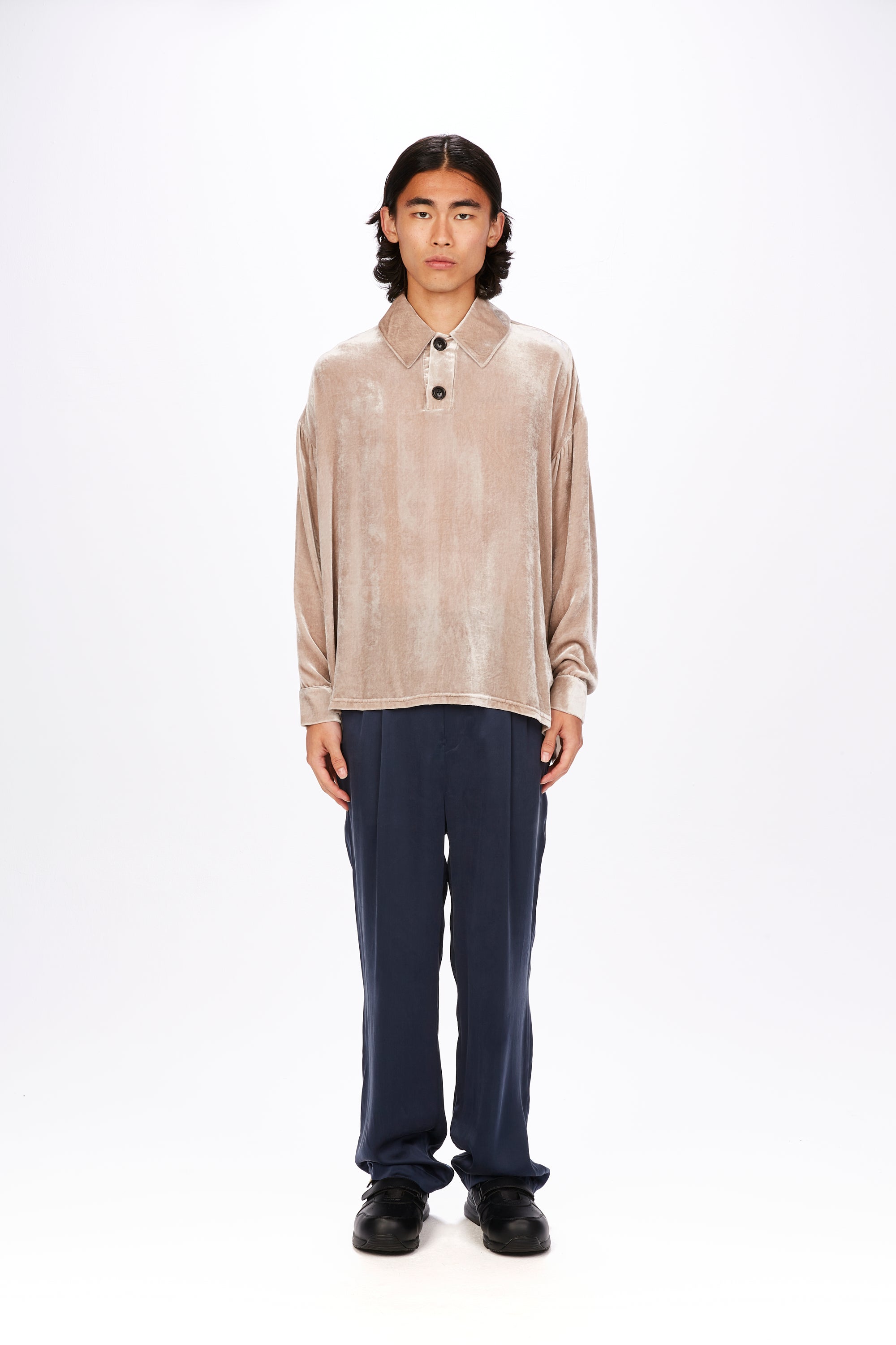 L/S Polo衬衫