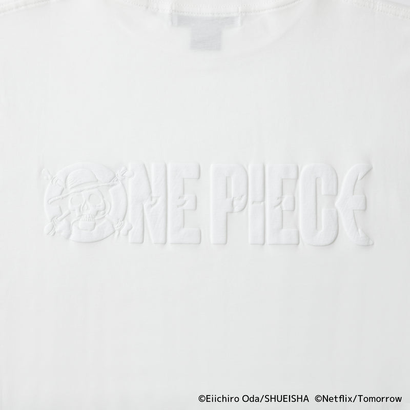 Icono de luffy camiseta blanca